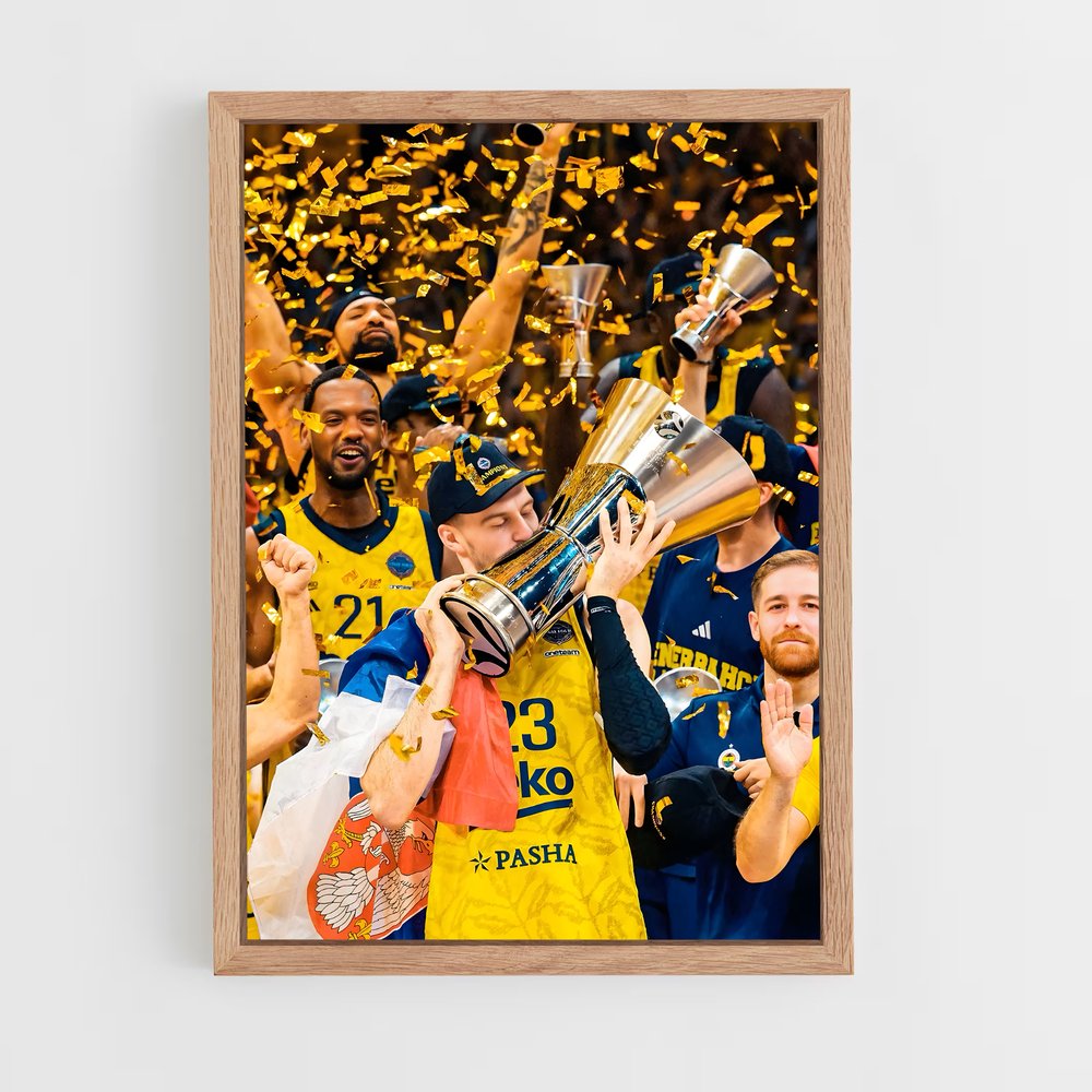 Poster Les Aigles Dorés – affiche Basketball (vue 4)